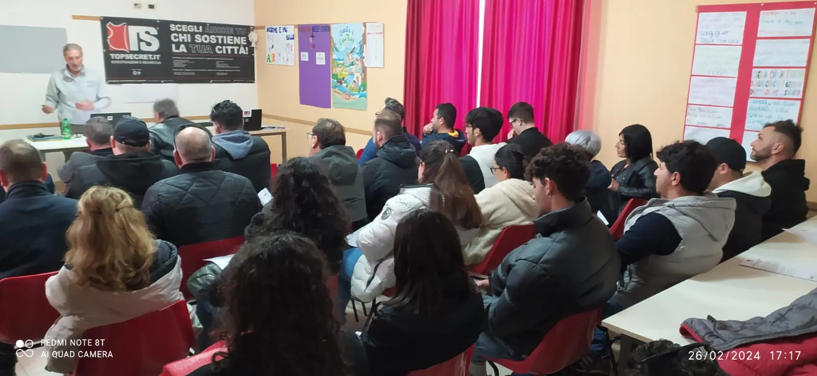 Corso di formazione Top Secret Academy in aula