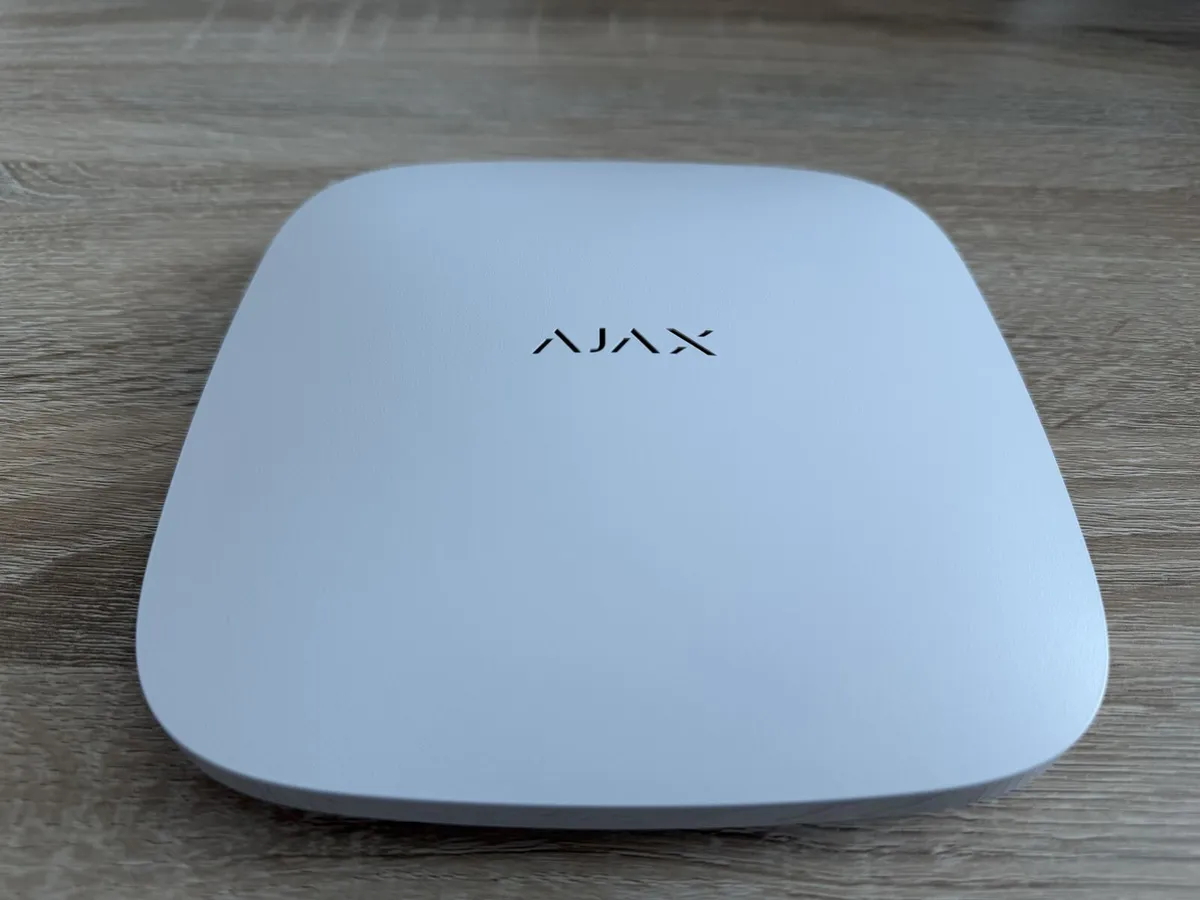 Hub Ajax, pannello di controllo
