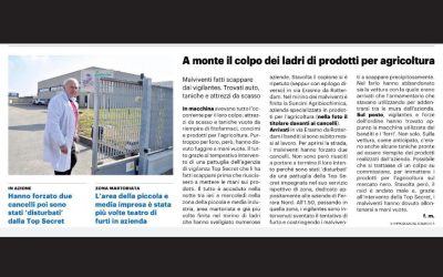 Sventato da parte delle Guardie Giurate di Top Secret Vigilanza un tentativo di furto notturno
